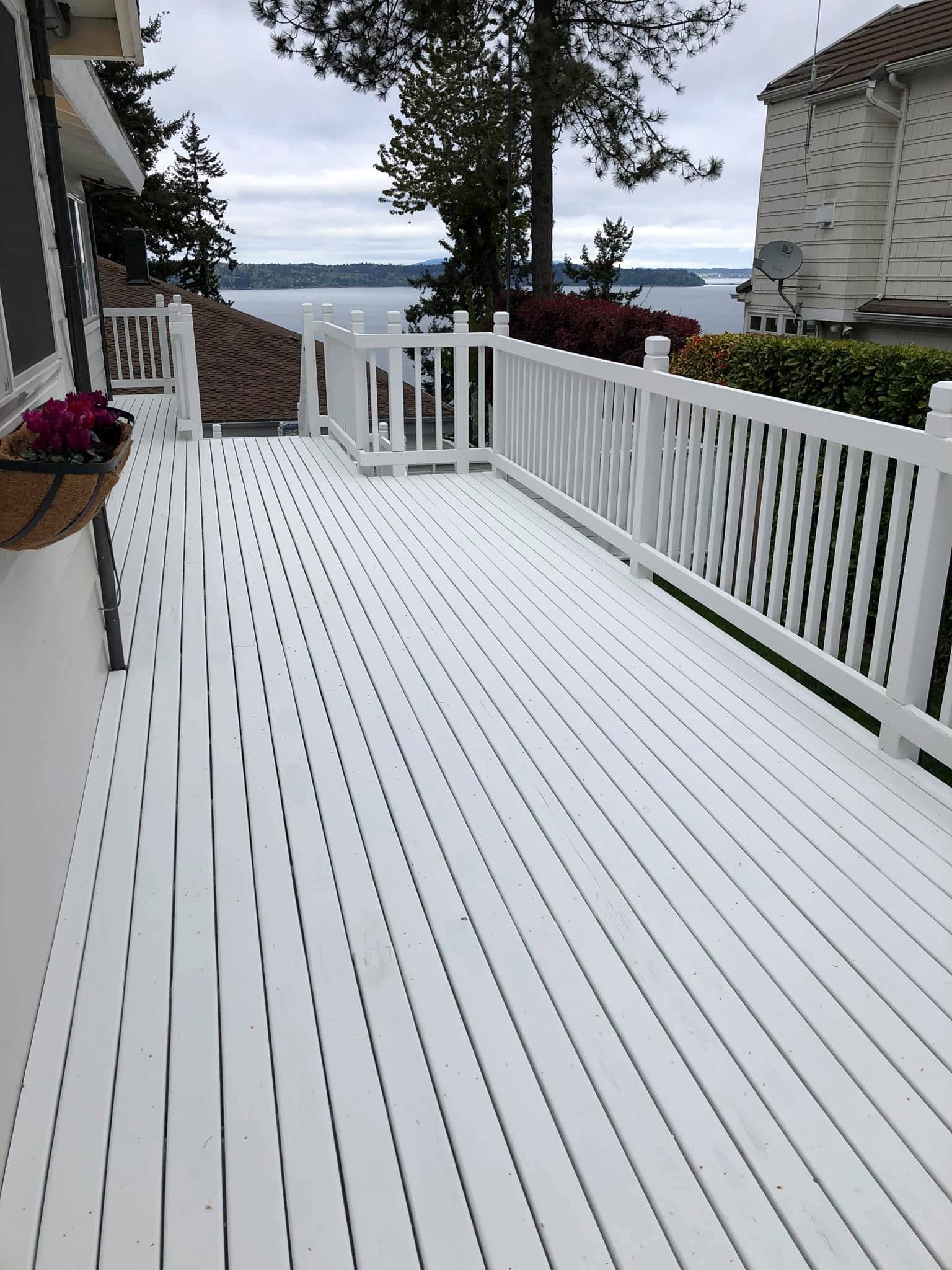 deck that was just stained