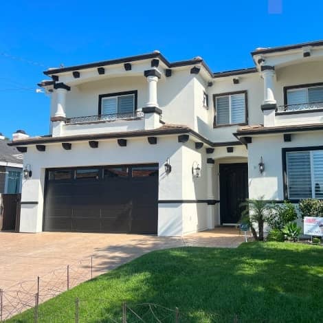 exterior that was just painted